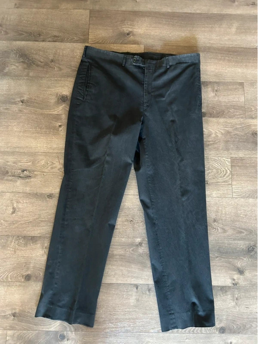 Prada Milano Men’s Black Trousers Pants Size 56 36x31 Made in Italy